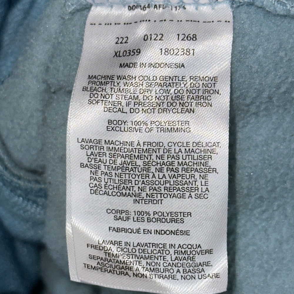 COLUMBIA Pullover Jacket Womens Foster Creek Fleece Size XL - Picture 7 of 8